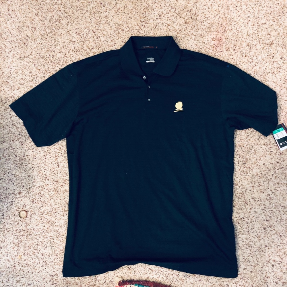 ⭐️ perfect condition Tiger Woods XL golf polo NWT